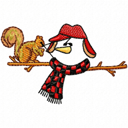 Ice Man Embroidery Design 9